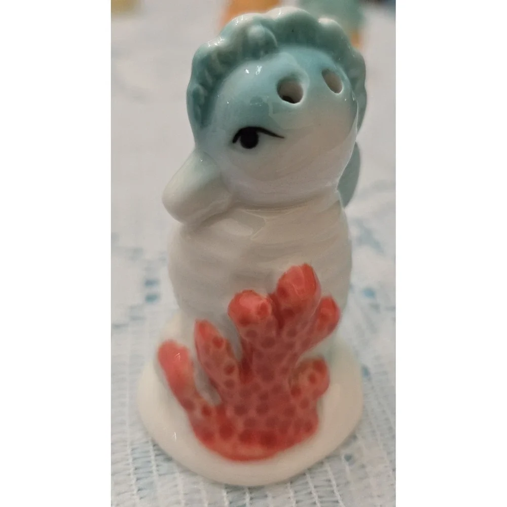 One Salt And Two Pepper‎ Shakers Sea Creatures Vintage Cracker Barrel